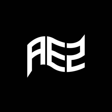 AEZ logo tasarımı, AEZ basit ve modern logo. AEZ lüks alfabe tasarımı  