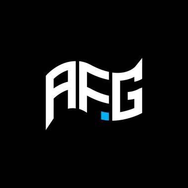 AFG logo tasarımı, AFG basit ve modern logo. AFG lüks alfabe tasarımı  