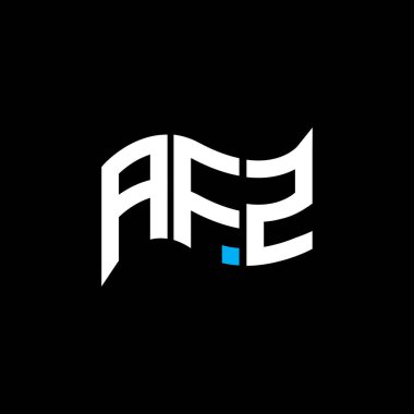 AFZ logo tasarımı, AFZ basit ve modern logo. AFZ lüks alfabe tasarımı  