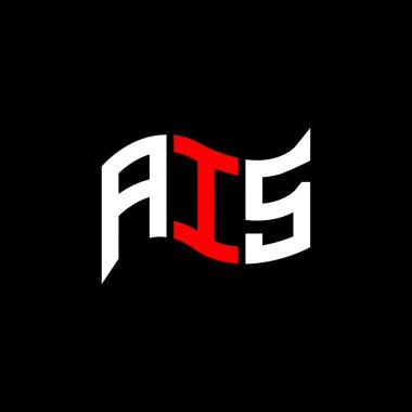 AIS logo tasarımı, basit ve modern AIS logosu. AIS lüks alfabe tasarımı  