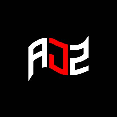AJZ logo tasarımı, AJZ basit ve modern logo. AJZ lüks alfabe tasarımı  