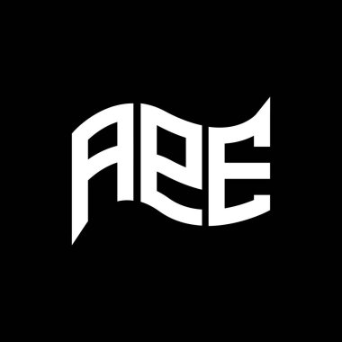 APE logo tasarımı, APE basit ve modern logo. APE lüks alfabe tasarımı  