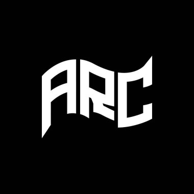 ARC logo tasarımı, ARC basit ve modern logo. ARC lüks alfabe tasarımı  