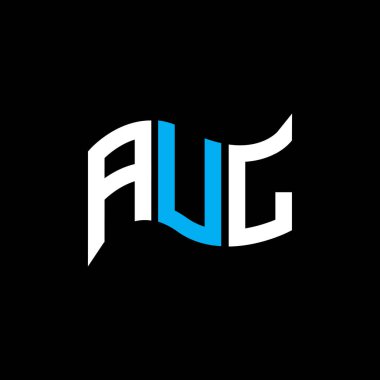 AUL logo tasarımı, AUL basit ve modern logo. AUL lüks alfabe tasarımı  