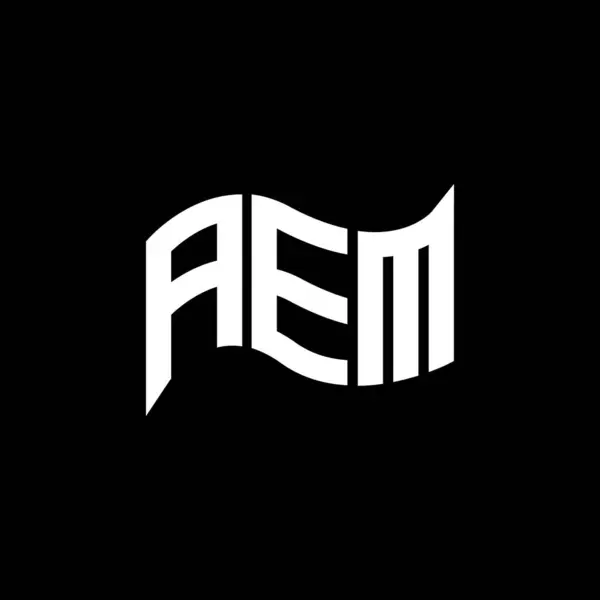 stock vector AEM logo design, AEM simple and modern logo. AEM luxurious alphabet design  