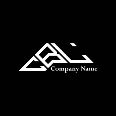 CBL logo design, CBL simple and modern logo. CBL luxurious alphabet design   clipart