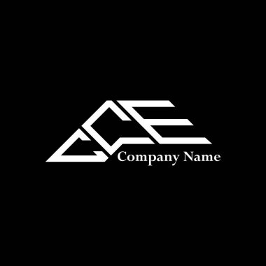 CCE logo tasarımı, CCE basit ve modern logosu. CCE lüks alfabe tasarımı  
