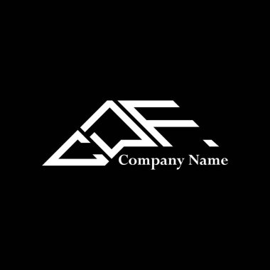 CDF logo tasarımı, CDF basit ve modern logo. CDF lüks alfabe tasarımı  