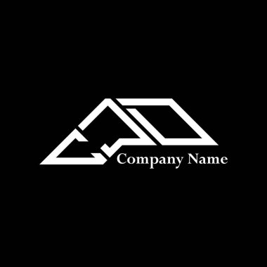 CJD logo tasarımı, CJD basit ve modern logo. CJD lüks alfabe tasarımı  