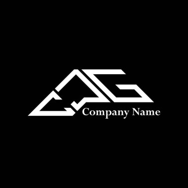 CJG logo tasarımı, CJG basit ve modern logo. CJG lüks alfabe tasarımı  