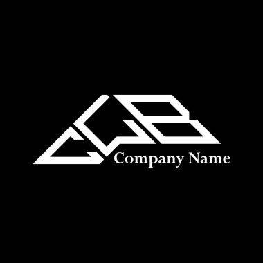 CLB logo tasarımı, CLB basit ve modern logo. CLB lüks alfabe tasarımı  