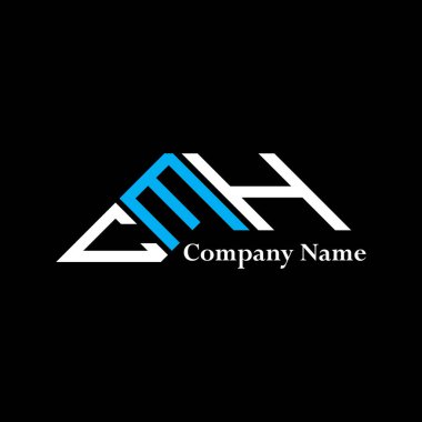 CMH logo tasarımı, CMH basit ve modern logo. CMH lüks alfabe tasarımı  