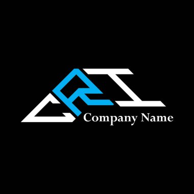 CRI logo tasarımı, CRI basit ve modern logo. CRI lüks alfabe tasarımı  