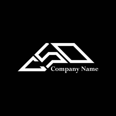 CSO logo tasarımı, CSO basit ve modern logo. CSO lüks alfabe tasarımı  