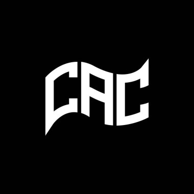 CAC logo tasarımı, CAC basit ve modern logo. CAC lüks alfabe tasarımı  