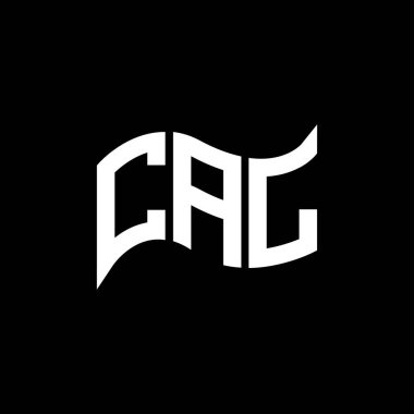 CAL logo tasarımı, CAL basit ve modern logo. CAL lüks alfabe tasarımı  