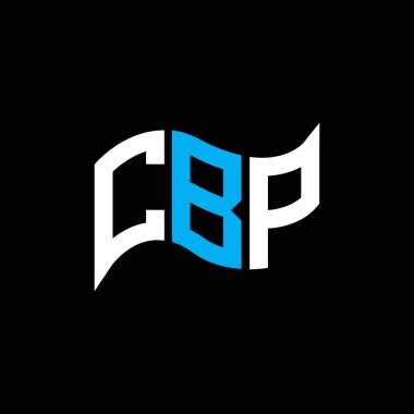 CBP logo tasarımı, CBP basit ve modern logo. CBP lüks alfabe tasarımı  
