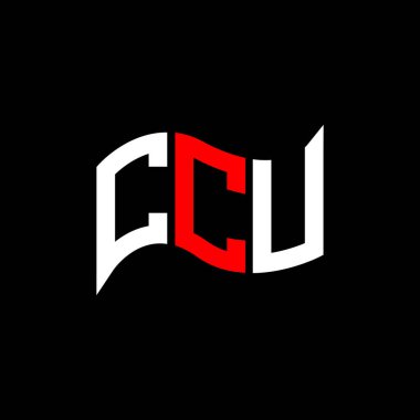 CCU logo tasarımı, CCU basit ve modern logo. CCU lüks alfabe dizaynı  