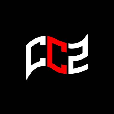 CCZ logo tasarımı, CCZ basit ve modern logo. CCZ lüks alfabe dizaynı  