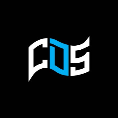 CDS logo tasarımı, CDS basit ve modern logo. CDS lüks alfabe tasarımı  