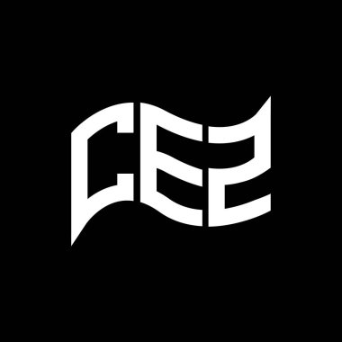CEZ logo tasarımı, CEZ basit ve modern logo. CEZ lüks alfabe tasarımı  