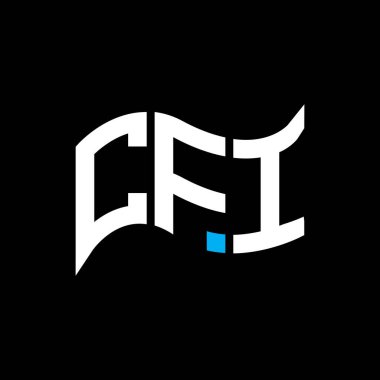 CFI logo tasarımı, CFI basit ve modern logo. CFI lüks alfabe tasarımı  