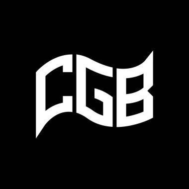 CGB logo tasarımı, CGB basit ve modern logo. CGB lüks alfabe tasarımı  