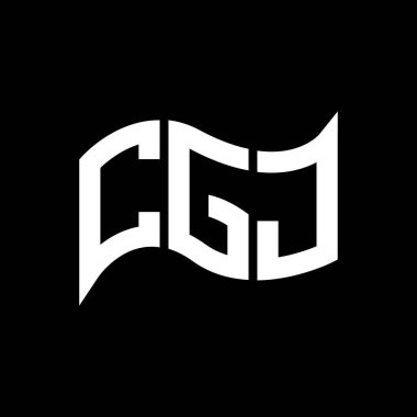 CGJ logo tasarımı, CGJ basit ve modern logo. CGJ lüks alfabe tasarımı  