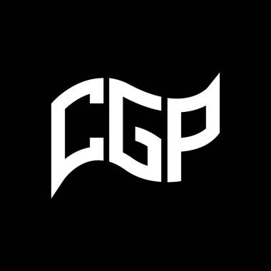 CGP logo tasarımı, CGP basit ve modern logo. CGP lüks alfabe tasarımı  