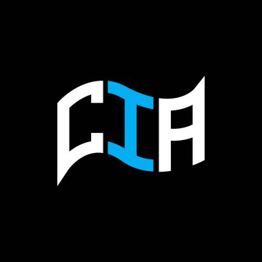 CIA logo tasarımı, CIA basit ve modern logosu. CIA lüks alfabe dizaynı  