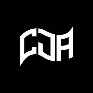 CJA logo tasarımı, CJA basit ve modern logo. CJA lüks alfabe tasarımı  
