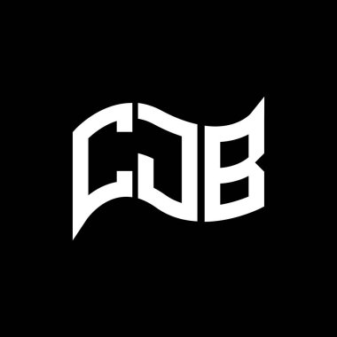 CJB logo tasarımı, CJB basit ve modern logo. CJB lüks alfabe tasarımı  