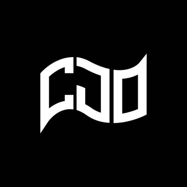 CJO logo tasarımı, CJO basit ve modern logo. CJO lüks alfabe tasarımı  