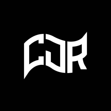 CJR logo tasarımı, CJR basit ve modern logo. CJR lüks alfabe tasarımı  