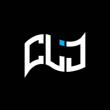 CLJ logo tasarımı, CLJ basit ve modern logo. CLJ lüks alfabe tasarımı  