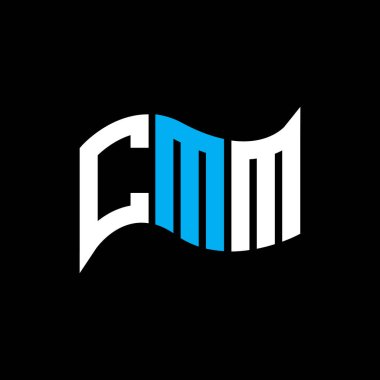 CMM logo tasarımı, CMM basit ve modern logo. CMM lüks alfabe tasarımı  