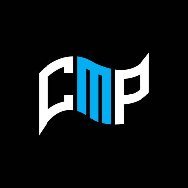 CMP logo tasarımı, CMP basit ve modern logo. CMP lüks alfabe tasarımı  