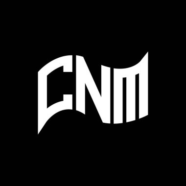 CNM logo tasarımı, CNM basit ve modern logo. CNM lüks alfabe dizaynı  