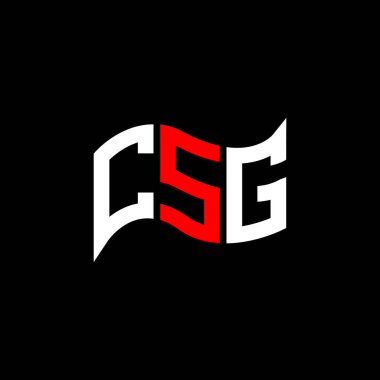 CSG logo tasarımı, CSG basit ve modern logo. CSG lüks alfabe tasarımı  