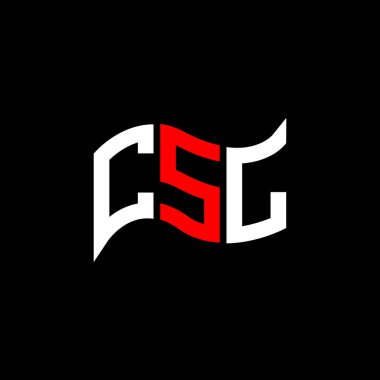 CSL logo tasarımı, CSL basit ve modern logo. CSL lüks alfabe tasarımı  