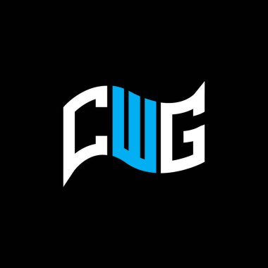 CWG logo tasarımı, CWG basit ve modern logo. CWG lüks alfabe tasarımı  