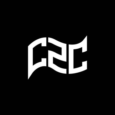 CZC logo tasarımı, CZC basit ve modern logo. CZC lüks alfabe tasarımı  