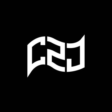 CZJ logo tasarımı, CZJ basit ve modern logo. CZJ lüks alfabe tasarımı  