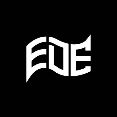 EDE logo tasarımı, EDE basit ve modern logo. EDE lüks alfabe tasarımı  