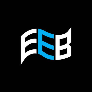 EEB logo tasarımı, EEB basit ve modern logo. EEB lüks alfabe tasarımı  
