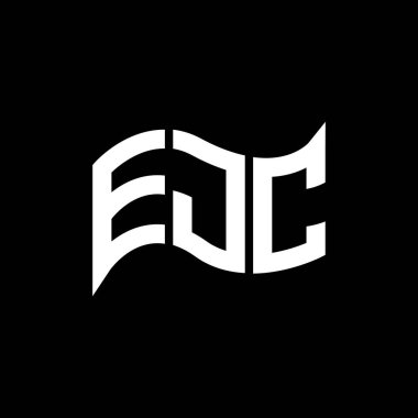 EJC logo tasarımı, EJC basit ve modern logo. EJC lüks alfabe tasarımı  