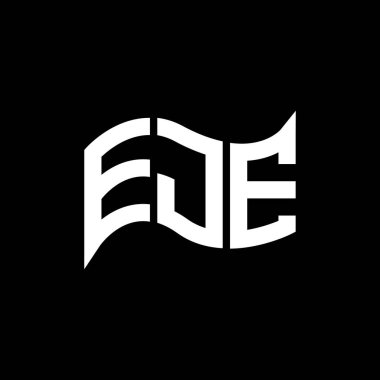 EJE logo tasarımı, EJE basit ve modern logo. EJE lüks alfabe tasarımı  