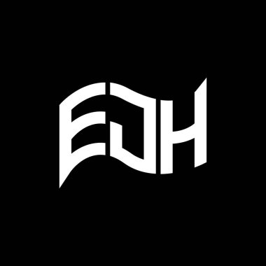 EJH logo tasarımı, EJH basit ve modern logo. EJH lüks alfabe tasarımı  