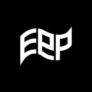 EPP logo tasarımı, EPP basit ve modern logo. EPP lüks alfabe tasarımı  