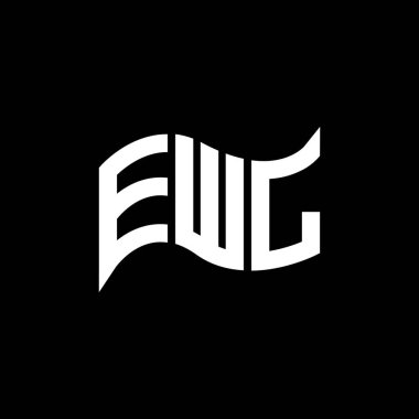 EWL logo tasarımı, EWL basit ve modern logo. EWL lüks alfabe tasarımı  